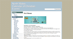 Desktop Screenshot of north-wales-christian-events.co.uk
